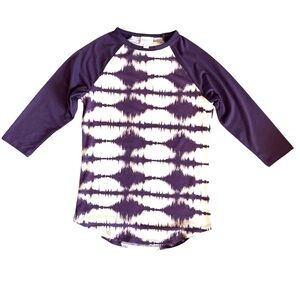 LuLaRoe Randy Baseball Top Size XS
